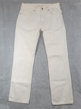 Levi's 539 Vintage Straight Jeans Men's 31x32 32x32 Organic Cotton White Tab