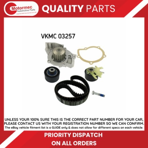 SKF Water Pump & Timing Belt Set VKMC 03257 - Image 20