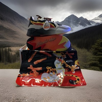PUMA RS-X x Cheetos Sneakers Shoes Collab - Men s Size 10.5- Brand New