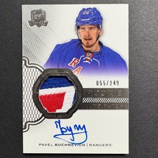 2016-17 Upper Deck The Cup Pavel Buchnevich #110 RPA Rookie Patch Auto 055/249