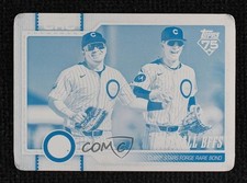 2026 Series 1 Printing Plate Cyan 1/1 Pete Crow-Armstrong Seiya Suzuki #126 1s4s