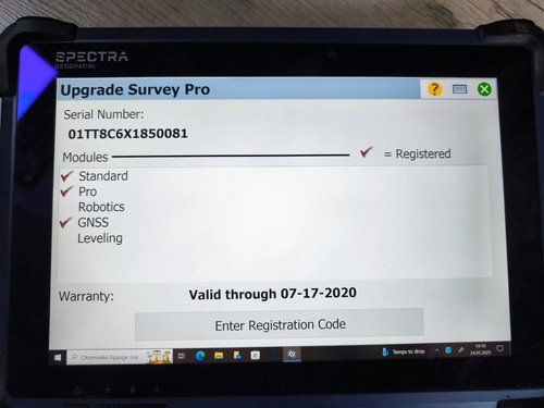 Spectra Precision ST10 (Trimble T10) GNSS tablet with Survey Pro 6.6.4.9 - 第 3/6 張圖片