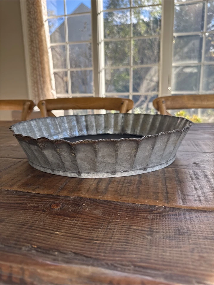 Creative Co-op Bottlecap Round Tin Chalk Board - Small Chalkboard For Bar - NEW - Image 3 of 4