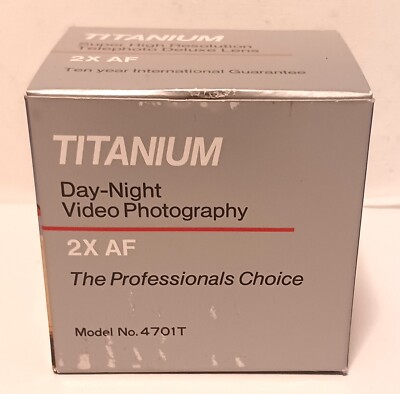 TITANIUM: ''2X AF Model 4401T Lens Day-Night Use'' Pre-Owned