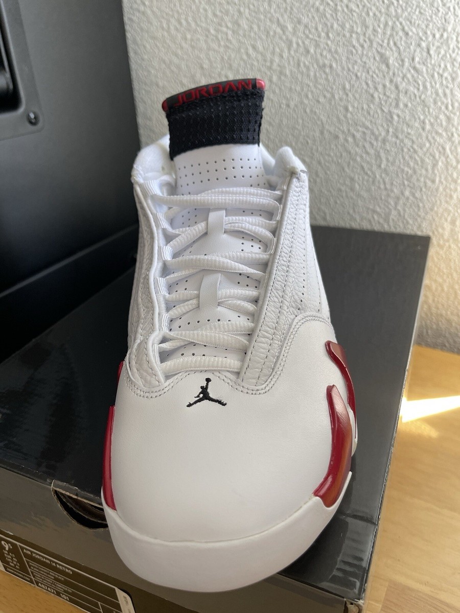Size 9.5 - Air Jordan 14 Retro 2012 Candy Cane for sale online | eBay