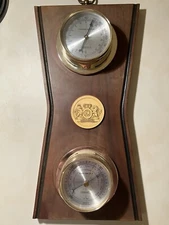 Phillip Morris Working Thermometer And Barometer, Jostens