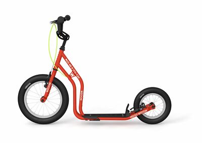 Yedoo New Wzoom 16'' 12'' Tretroller  RED  Kickscooter for cool Girls and Boys