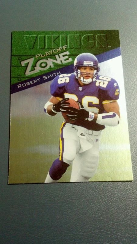 ROBERT SMITH 1997 PLAYOFF ZONE CARD # 97 A2737