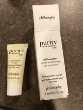 Philosophy purity made simple hydra-bounce eye gel deluxe sample size 
