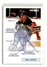 1991-Pinnacle -#377-Paul Coffey  TECH-Pittsburgh Penguins