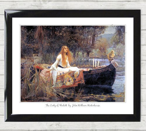 La Signora Clare | John William Waterhouse | Stampa D'arte