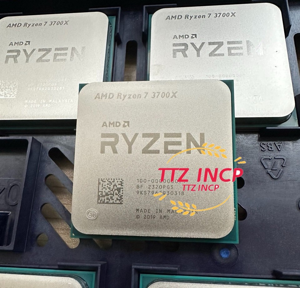 AMD Ryzen 7 3700X R7-3700X 3.6GHz 8Core 16Thr 32MB 65W AM4 CPU ...