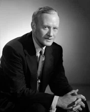 Conrad Nagel on the game show Celebrity Time 2 Old TV Radio Photo