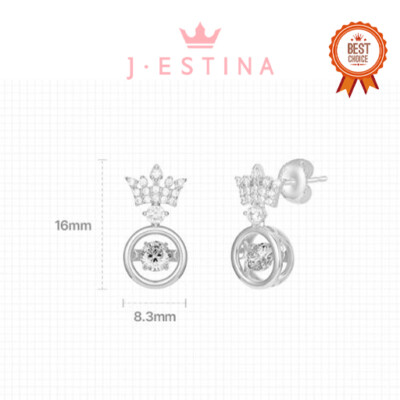 J.ESTINA] [IU PICK] Pink Mioello Earrings (JJT1EQ9AS400SR000