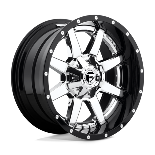 20 Inch Chrome Black Wheel Fuel D260 Maverick Dodge RAM 1500 5x5.5