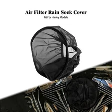 Air Filter Cleaner Rain Sock Protective Cover For Harley Softail Dyna Sportster