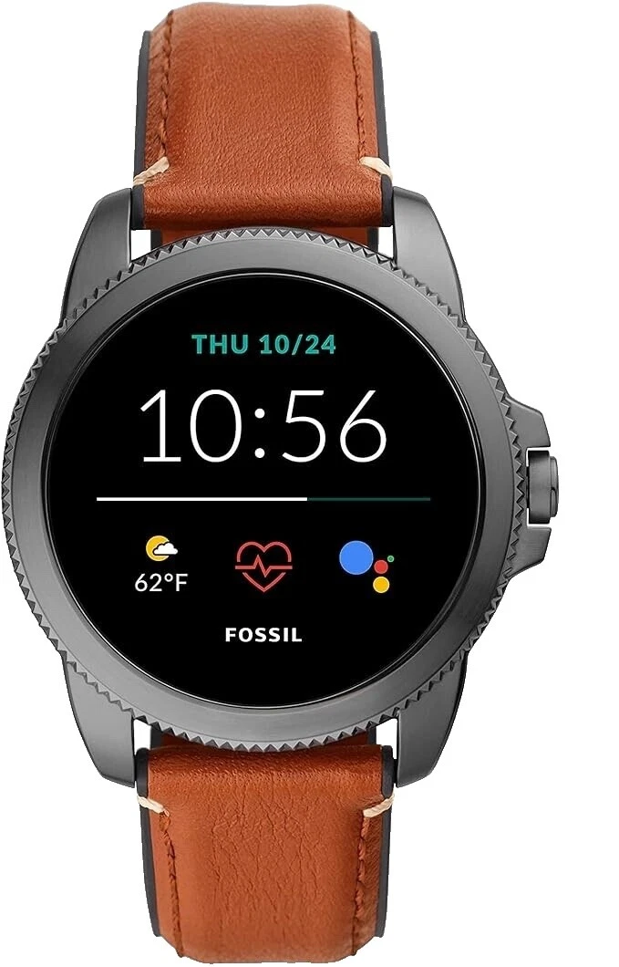 Banda de cuero Fossil Relojes inteligentes