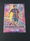 2023-24 Topps Chrome UEFA Lamine Yamal #WK-3 RC Wonderkids Yellow Refractor /125