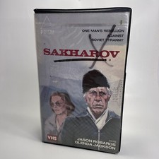 Sakharov VHS, 1984 First Edition Clamshell Release, Jason Robards