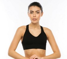 Padded 2-Pack High Impact Seamless Sports Bra Active Wear-Work Out-gym  yoga,