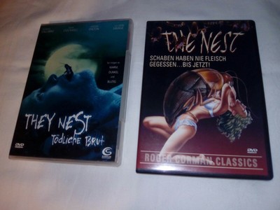 '' THEY NEST '' & '' THE NEST '' , 2 DVDs = 2x HORROR PUR , AUS SAMMLUNG , LESEN !!!