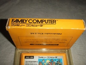 SUPER MARIO BROS. With Box Nintendo Family computer FC NES 38