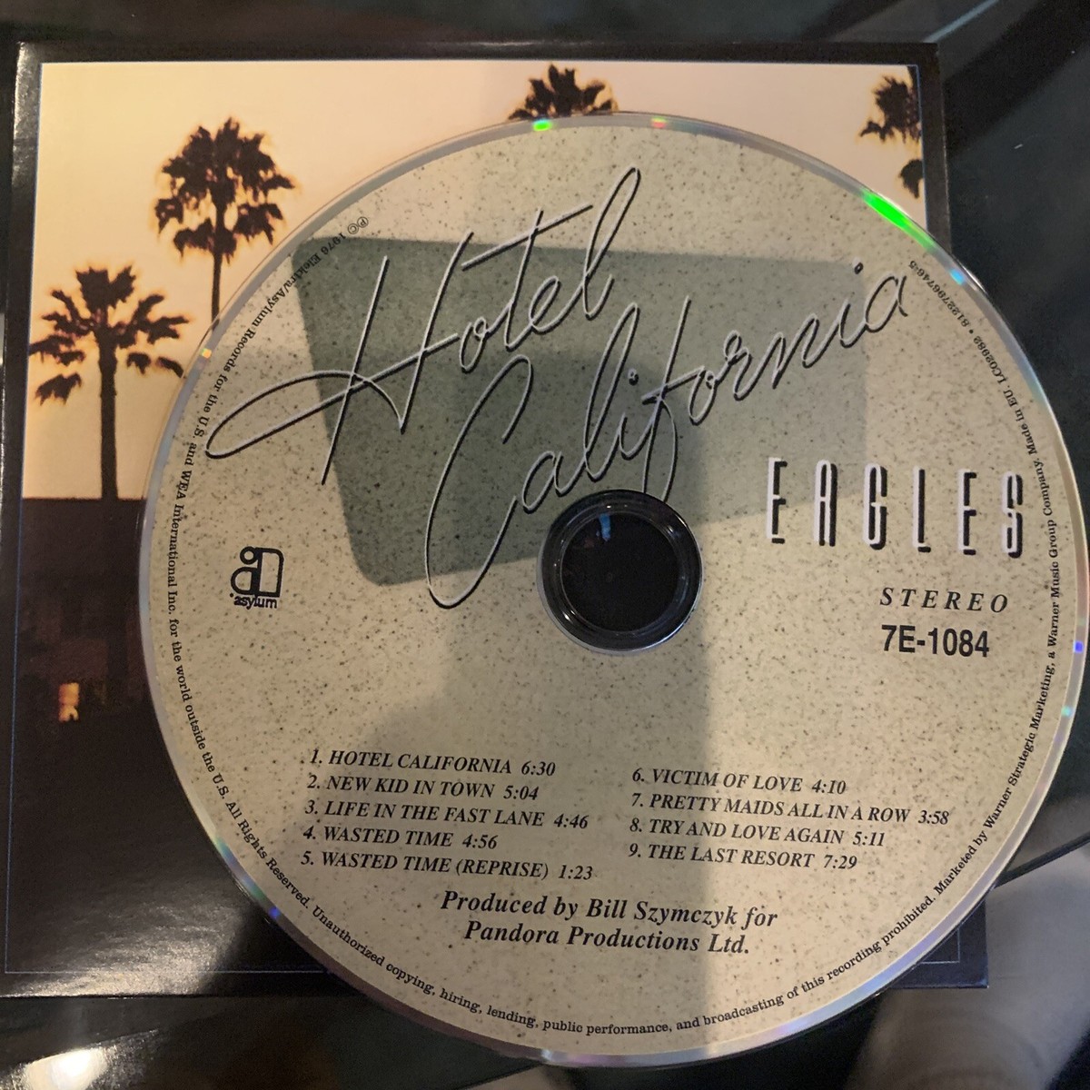 CD Eagles Hotel California ASYLUM NM | eBay