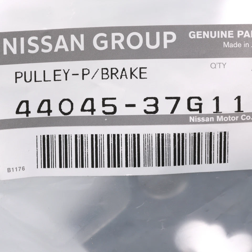 Nissan Frontier 1989-1999 camioneta de carrocería dura polea de cable de freno de estacionamiento OEM NUEVO Foto 3 de 3