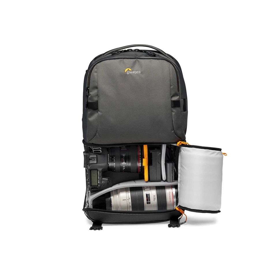 Lowepro Grey Fast 250 AW III Mirrorless DSLR Camera Backpack with QuickDoor A... - Image 2 of 4