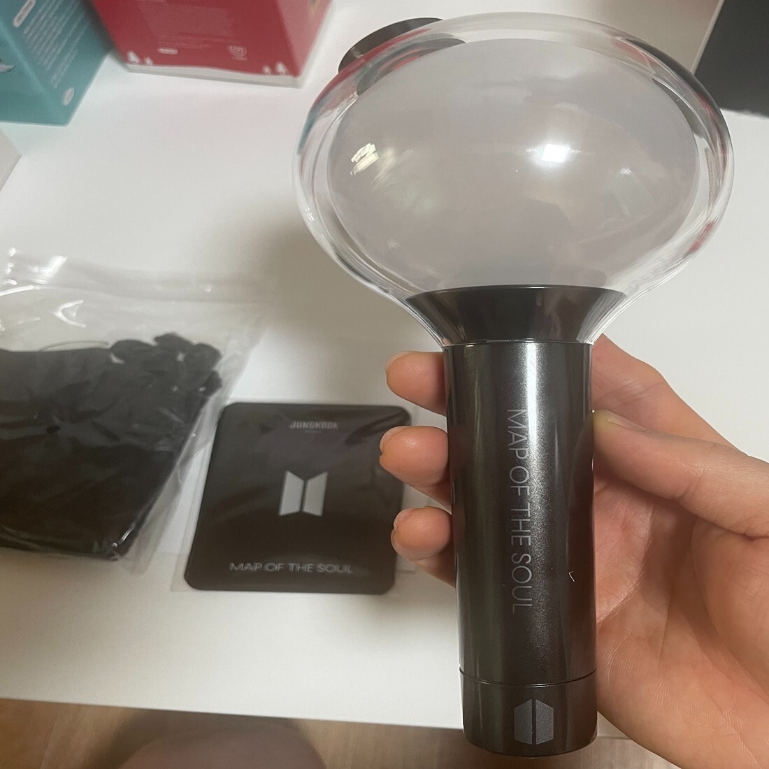 アイドル BTS MAP OF THE SOUL: OFFICIAL LIGHT ver4 BTS Official Light Stick Map Of The Soul Special Edition