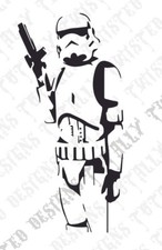 Star Wars Stormtrooper car truck vinyl decal sticker storm trooper vader empire