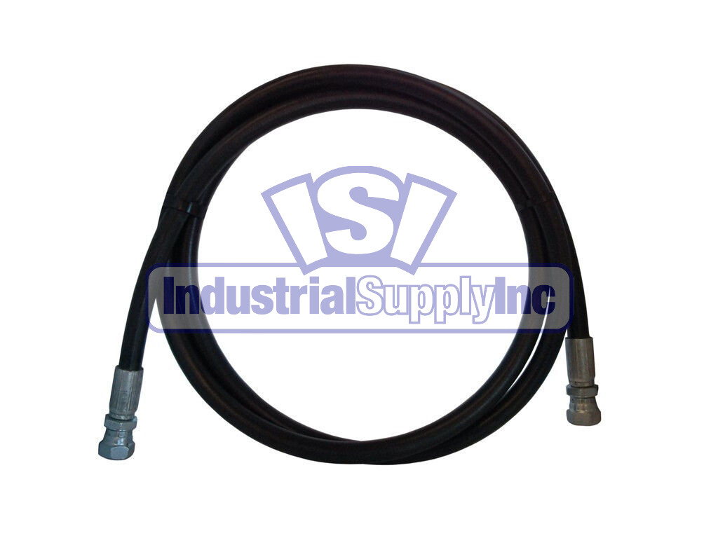 Hydraulic Hose 1/2" X 48" – 2-Wire Construction With Female JIC Ends, Model 100R2AT-8