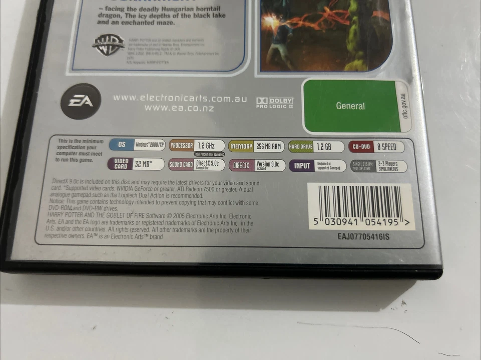 Harry Potter And The Goblet Of Fire PC CD - Rom - 2 Discs With Manual - GC - Image 3 of 4