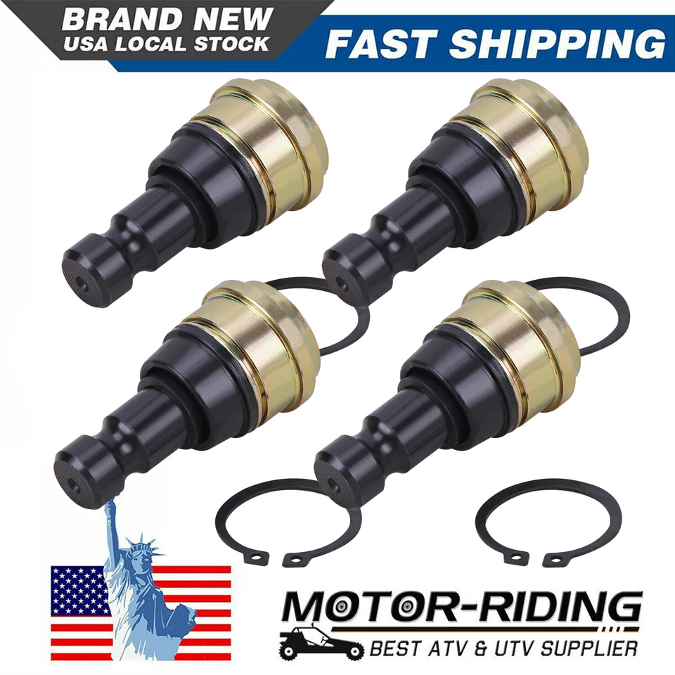 4 Front Suspension Lower and Upper Ball Joint For Polaris RZR 4 XP 900 2012-2013 - Image 2 of 4