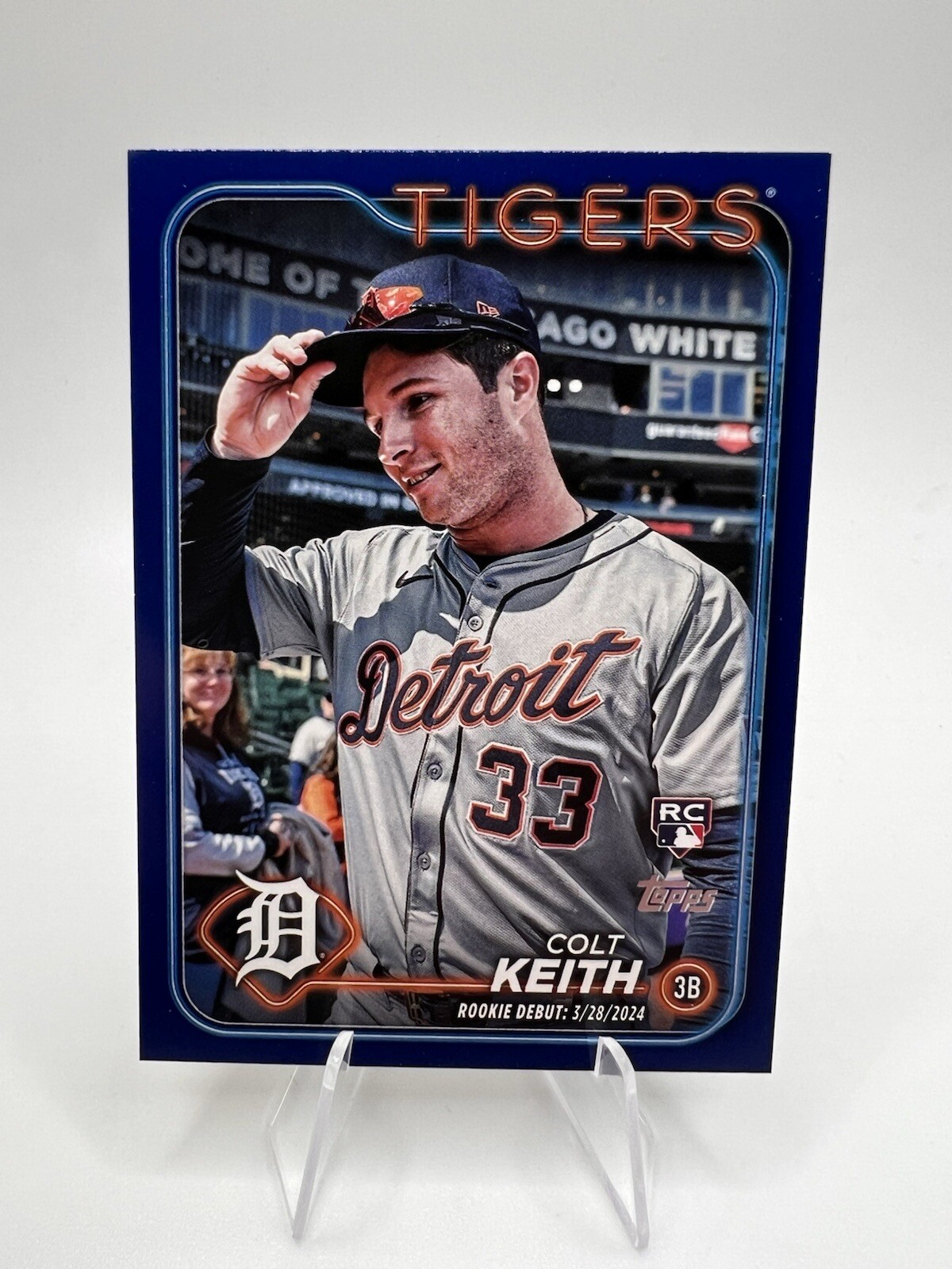 2024 Topps Update Series - Rookie Debut Royal Blue #US192 Colt Keith (RC)