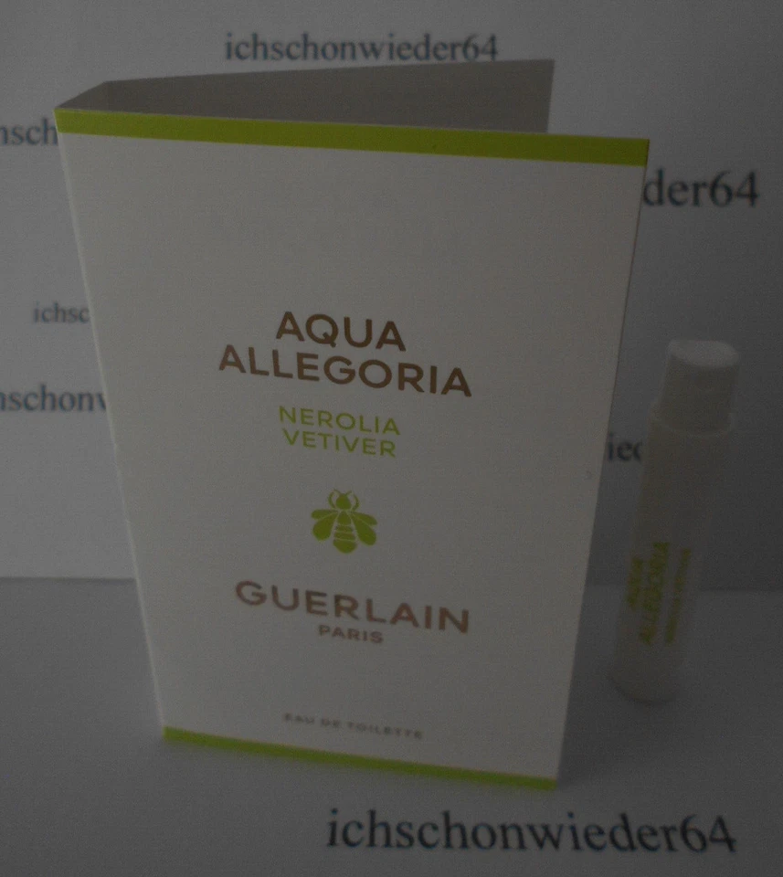 Guerlain ~ AQUA ALLEGORIA NEROLIA VETIVER ~ Eau de Toilette + Duftkarte