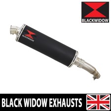 Ninja 250 Z 250 SL Exhaust Silencer Oval Black Stainless BN40V