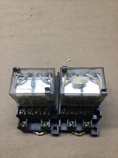 Omron Relay LY4 24VDC w/ Base #735K148 Lot Of 2