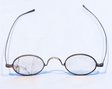 Antique Spectacles Eye Glasses with Original Case