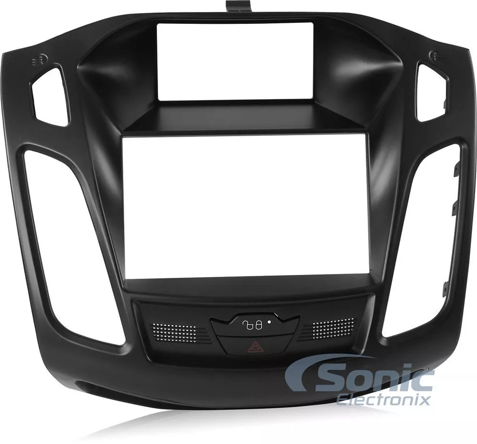 Kit de tablero de instalación doble DIN Scosche FD6200B para vehículos Ford Focus 2012-up Foto 3 de 4