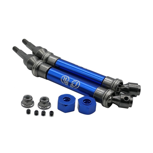 2PCS Steel Front Universal Drive Shaft for Traxxas 1/10 Slash 5807