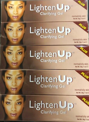Lighten Up PLUS Skin Clarifying Gel Tubes 30g (Pack of 5)