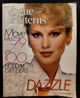 Vogue Patterns Magazine ~November / December 1978 ~ Gia Carangi