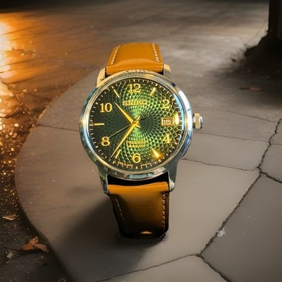 Seiko Presage Green Men's Watch - SRPE45
