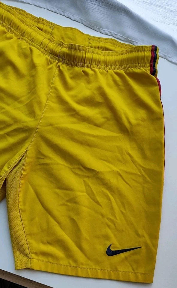 Short Football Nike Barça Barcelona Barcelone Vintage 2013 Taille L - Photo 3/4
