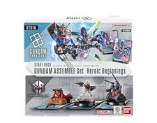 BANDAI Gundam Card Game Starter Deck Gundam Assemble Set Heroic Beginnings