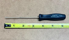 Snap on Tools 1.5mm Hex Screwdriver SDAM15 USA