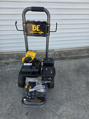 #ad BE Gasoline Pressure Washer 3400 PSI Powerease R225 223cc Axial Pump Gun Hose $265.00