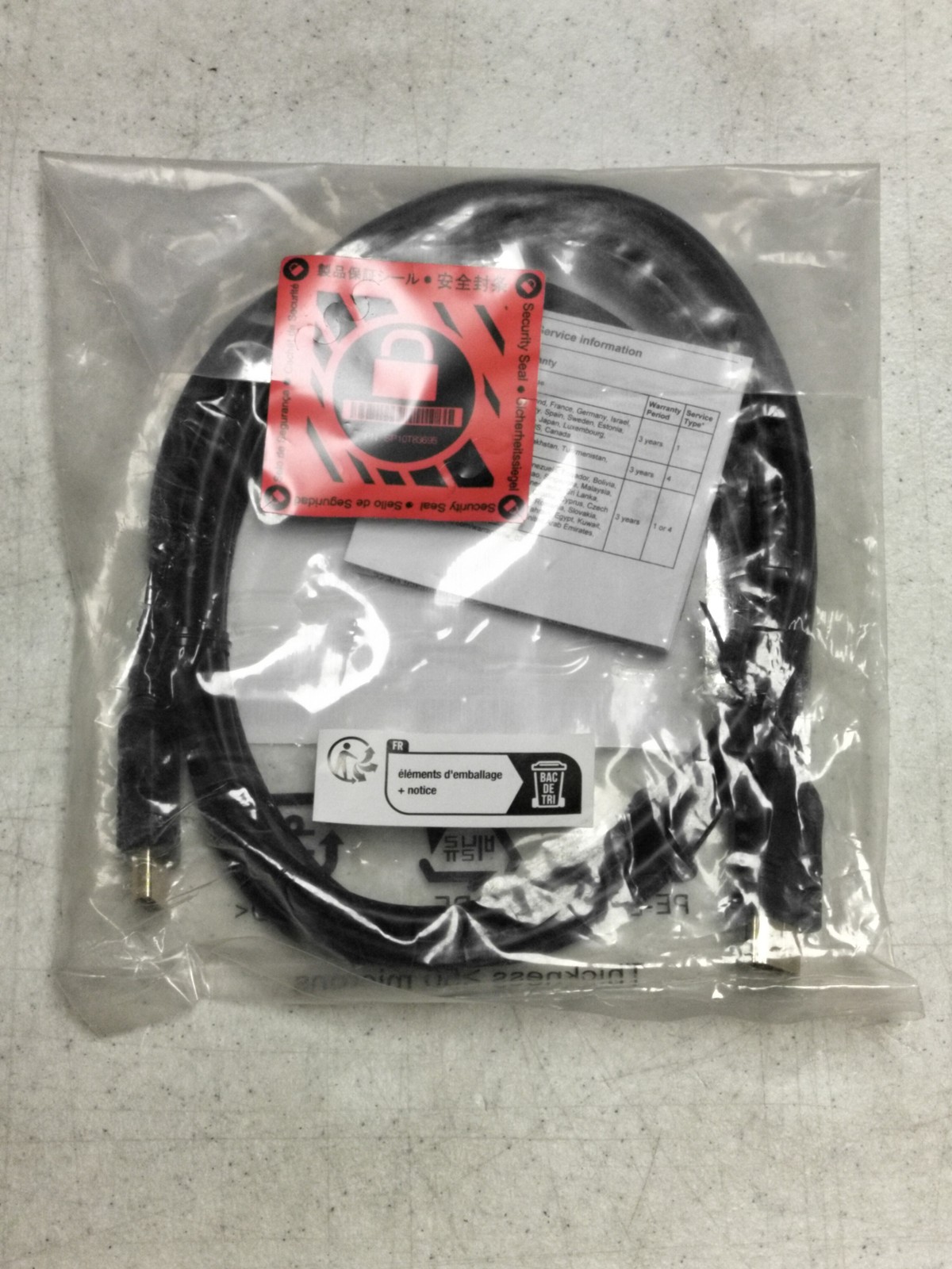 Lenovo 4X91D96900 HDMI to HDMI Cable, Black, 6.6 Ft.