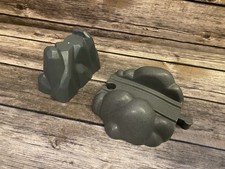 Brio Track Grey Replacement Rock Riser  Gray Rock Plastic Track Piece